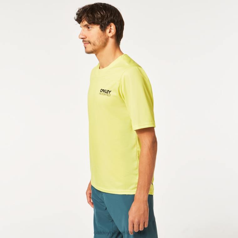 tovarniški pilot lite mtb dres Oakley rumeni fluo 4J2B2530 oblačila