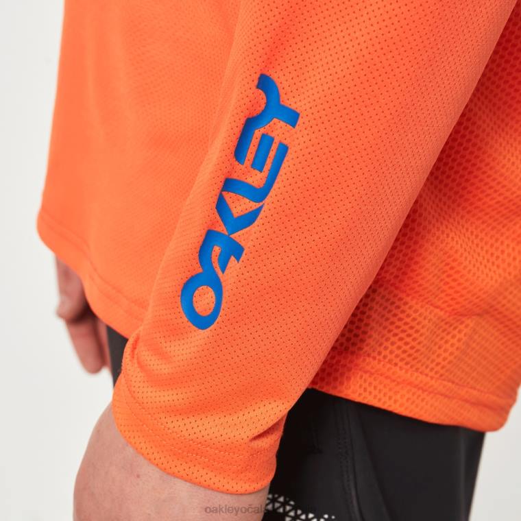 tovarniški pilotski dres mtb ls Oakley škrlatni ibis 4J2B2531 oblačila