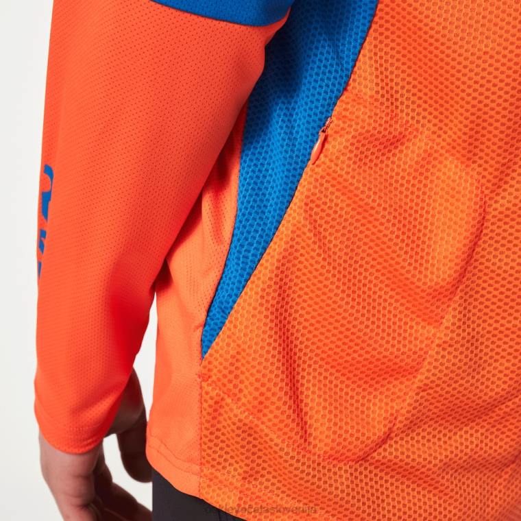 tovarniški pilotski dres mtb ls Oakley škrlatni ibis 4J2B2531 oblačila