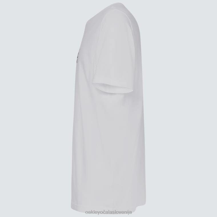 vsakodnevna tovarniška pilotska majica Oakley bela 4J2B2439 oblačila