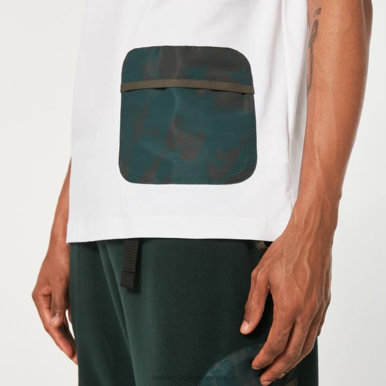 wanderlust žepna majica Oakley bela 4J2B2332 oblačila