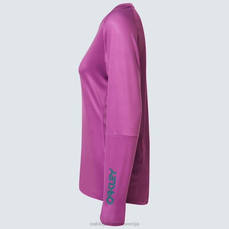 wmns tovarniški pilotski dres Oakley ultra vijolična 4J2B2638 oblačila