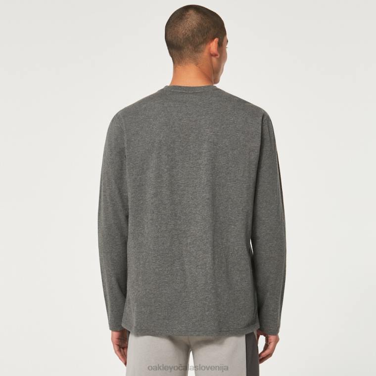 zaklenjen v b1b ls tee Oakley nova atletska siva 4J2B2369 oblačila
