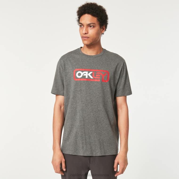 zaklenjen v b1b tee Oakley nova atletska siva 4J2B2374 oblačila