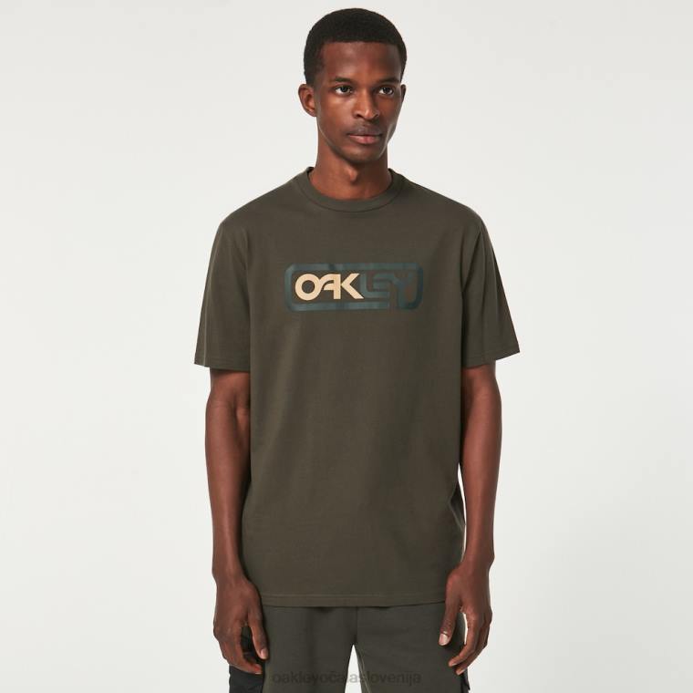 zaklenjen v b1b tee Oakley nova temna krtača 4J2B2378 oblačila