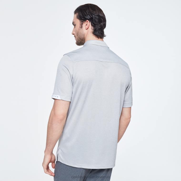 gravity polo s kratkimi rokavi 2.0 Oakley megleno siva 4J2B2411 oblačila