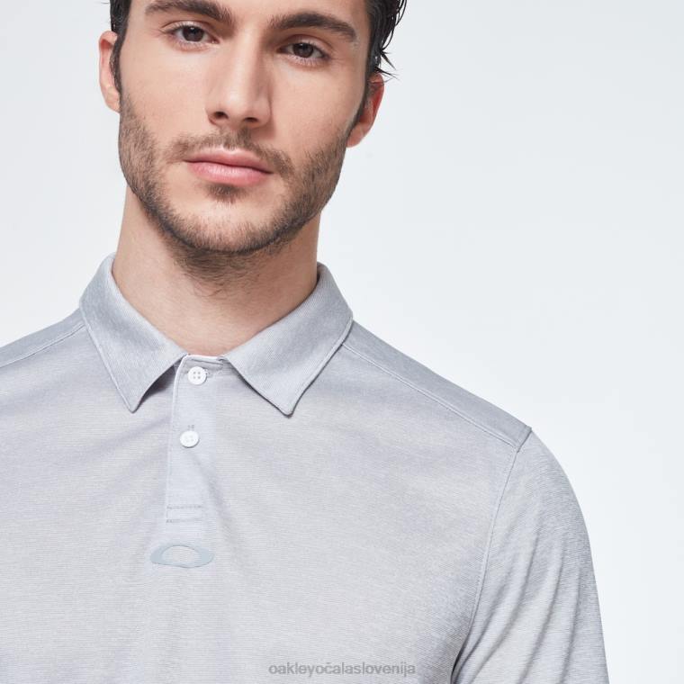 gravity polo s kratkimi rokavi 2.0 Oakley megleno siva 4J2B2411 oblačila