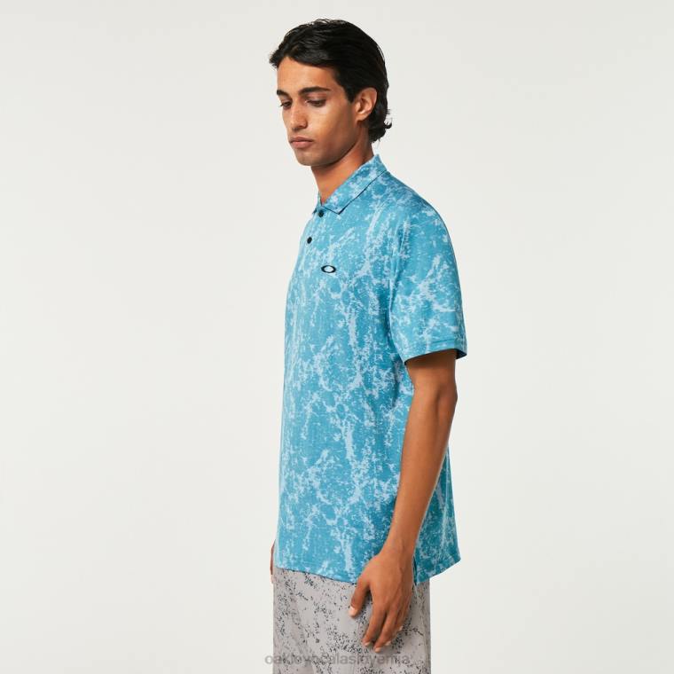 marmorni žakard Oakley modra aurora 4J2B2176 oblačila