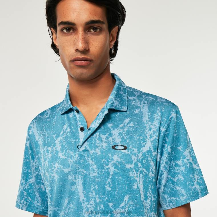 marmorni žakard Oakley modra aurora 4J2B2176 oblačila