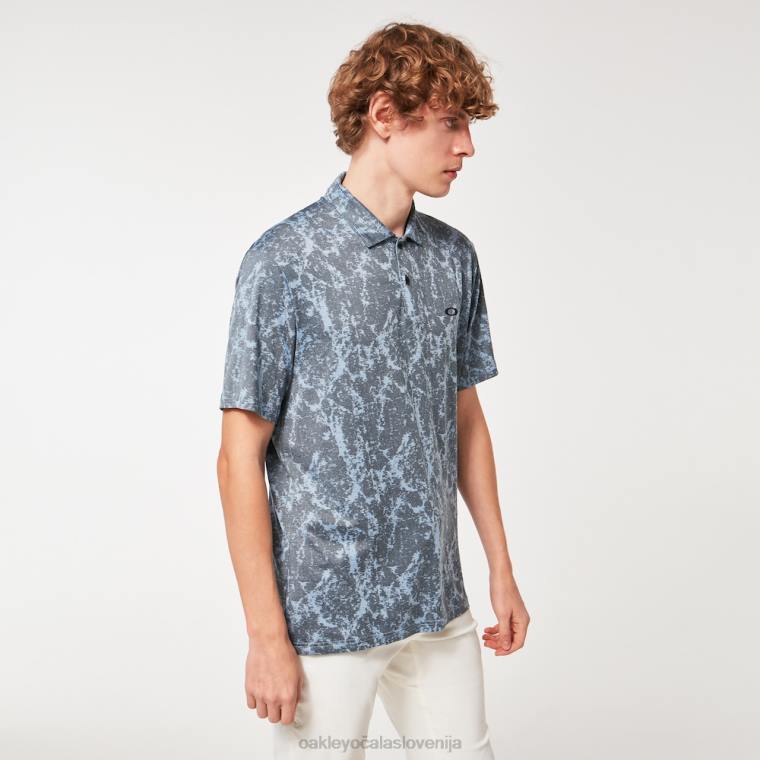 marmorni žakard Oakley stonewash modra 4J2B2174 oblačila