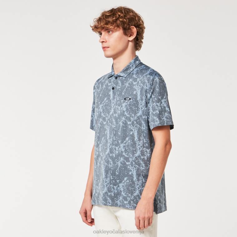 marmorni žakard Oakley stonewash modra 4J2B2174 oblačila