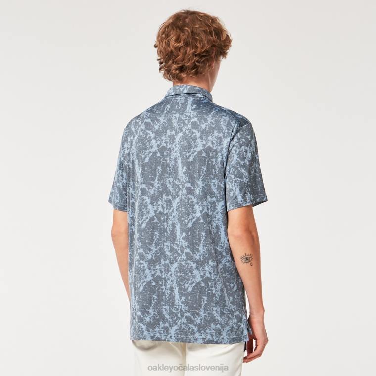 marmorni žakard Oakley stonewash modra 4J2B2174 oblačila