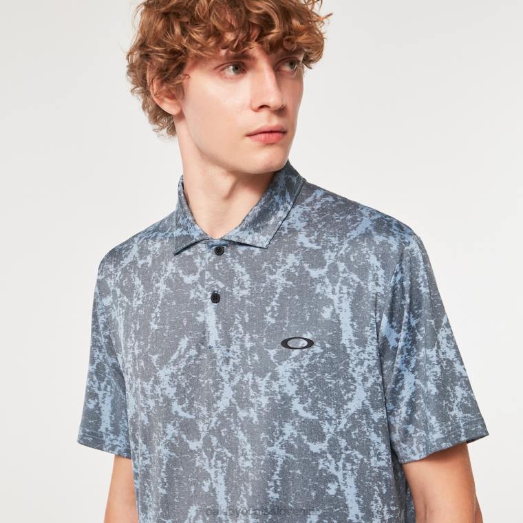 marmorni žakard Oakley stonewash modra 4J2B2174 oblačila