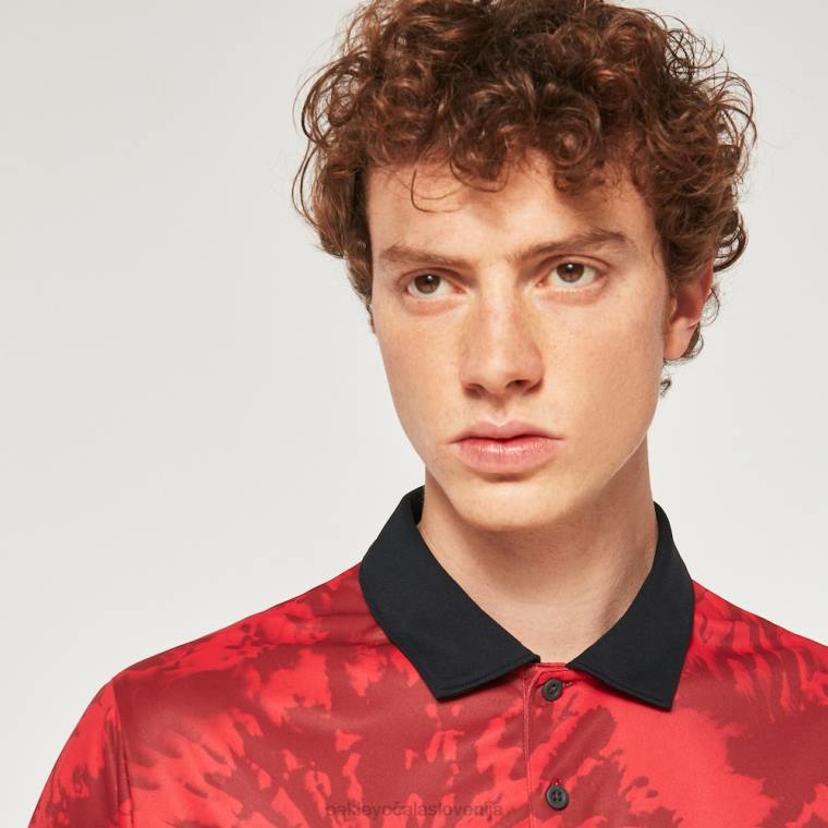 mtndye clrblk polo Oakley železno rdeče 4J2B2358 oblačila