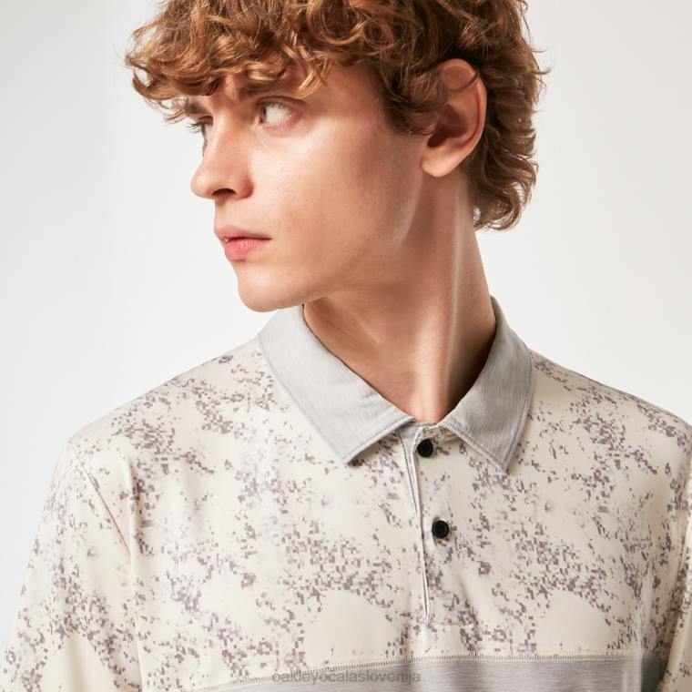 pesek blok polo Oakley arktično bela 4J2B2184 oblačila