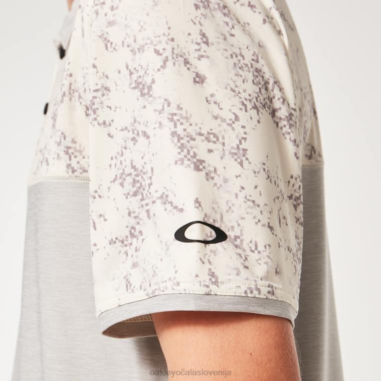 pesek blok polo Oakley arktično bela 4J2B2184 oblačila