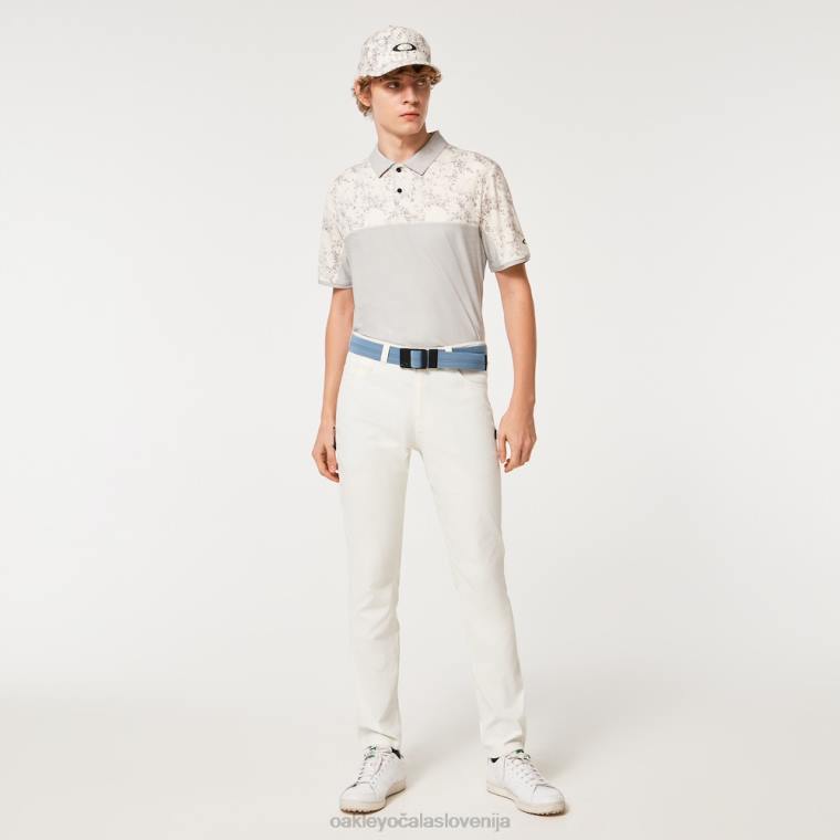 pesek blok polo Oakley arktično bela 4J2B2184 oblačila