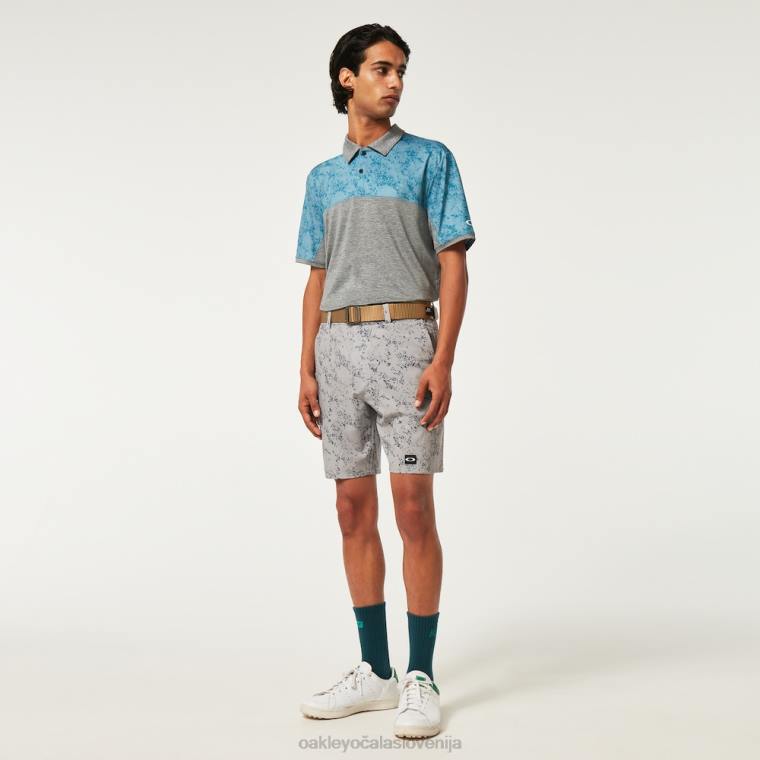 pesek blok polo Oakley modra aurora 4J2B2185 oblačila
