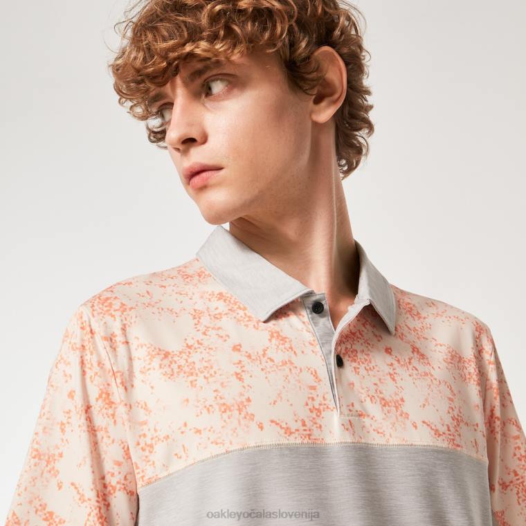 pesek blok polo Oakley nežno oranžna 4J2B2183 oblačila