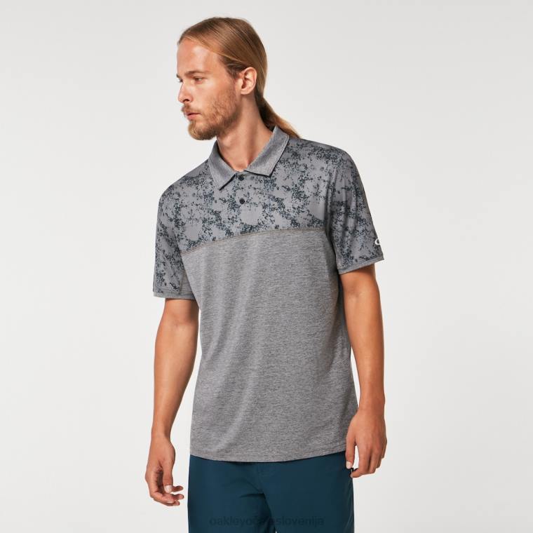 pesek blok polo Oakley temni skrilavec 4J2B2186 oblačila