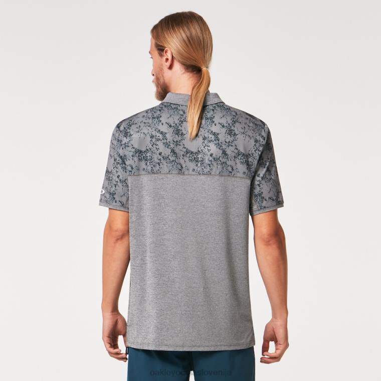 pesek blok polo Oakley temni skrilavec 4J2B2186 oblačila