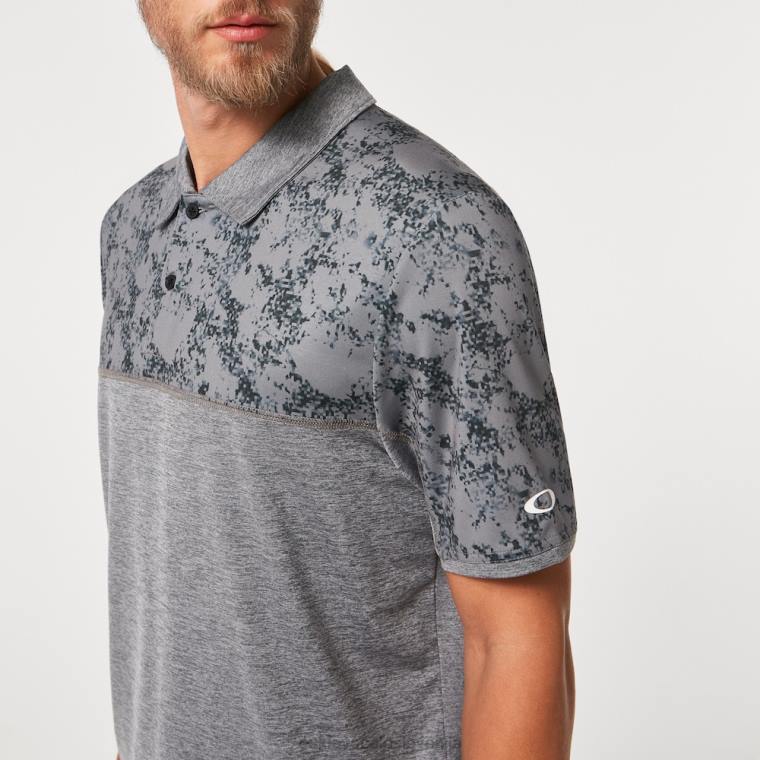 pesek blok polo Oakley temni skrilavec 4J2B2186 oblačila