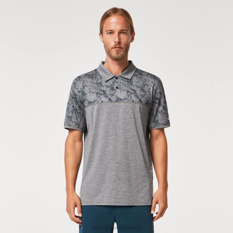 pesek blok polo Oakley temni skrilavec 4J2B2186 oblačila