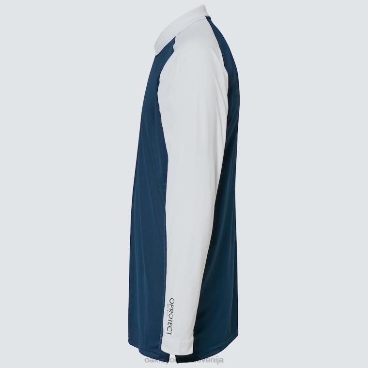 uv majica s sončnimi rokavi Oakley ekipna mornarica 4J2B2575 oblačila