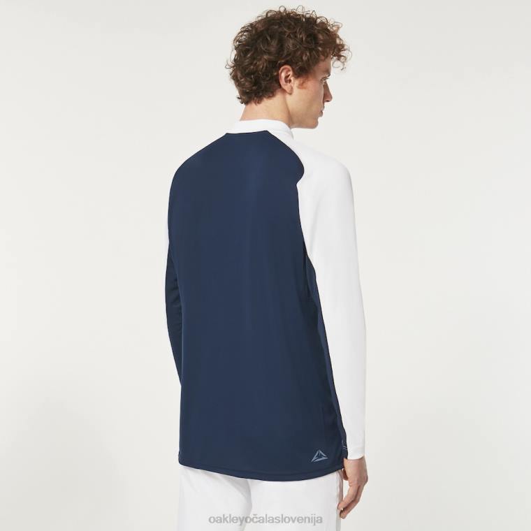 uv majica s sončnimi rokavi Oakley ekipna mornarica 4J2B2575 oblačila