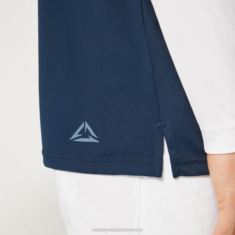 uv majica s sončnimi rokavi Oakley ekipna mornarica 4J2B2575 oblačila