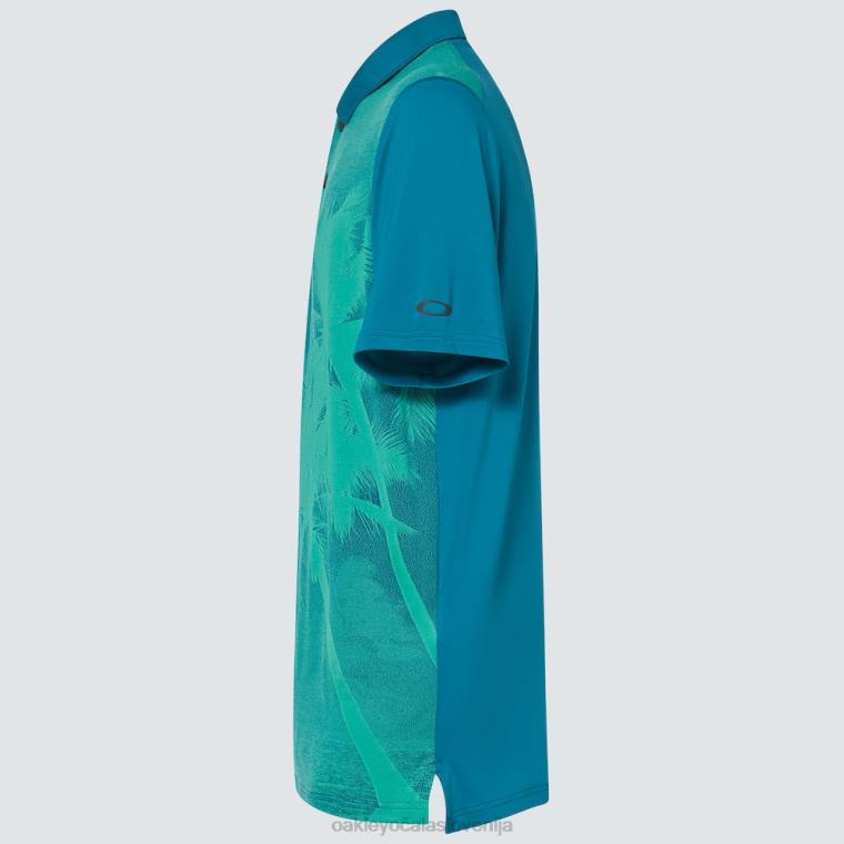 zmanjšati polo Oakley modra aurora 4J2B2181 oblačila