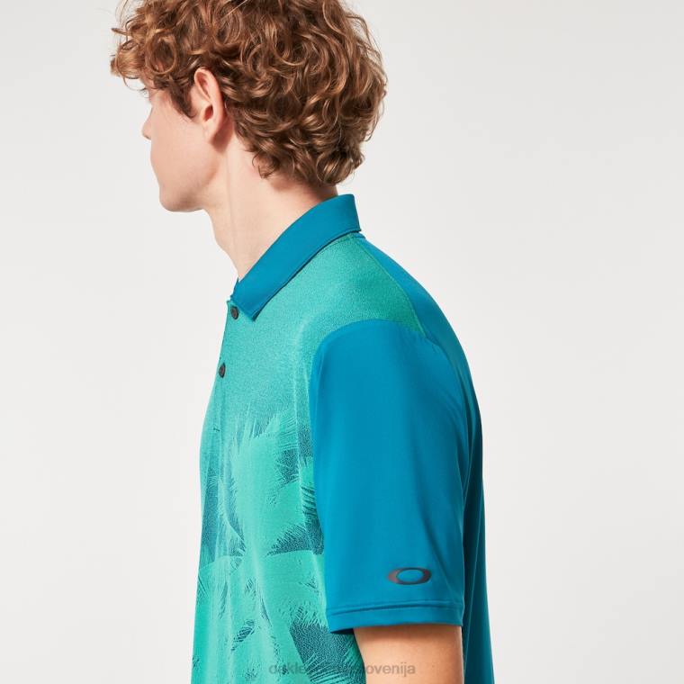 zmanjšati polo Oakley modra aurora 4J2B2181 oblačila