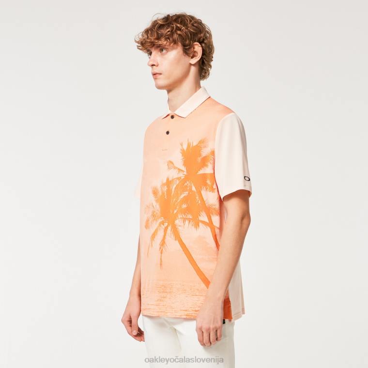 zmanjšati polo Oakley nežno oranžna 4J2B2179 oblačila