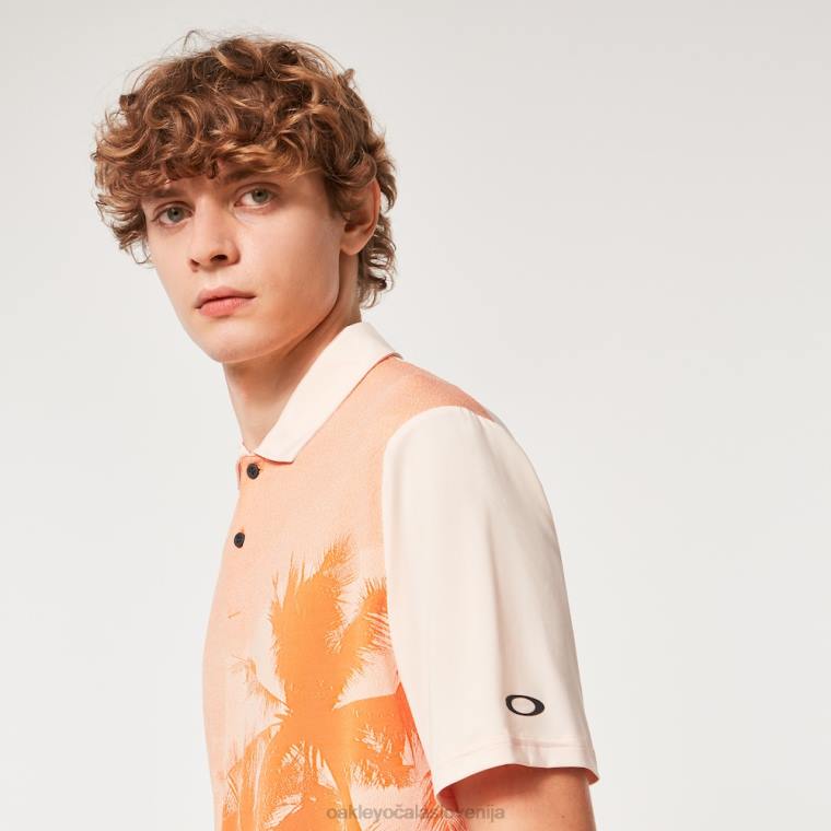 zmanjšati polo Oakley nežno oranžna 4J2B2179 oblačila