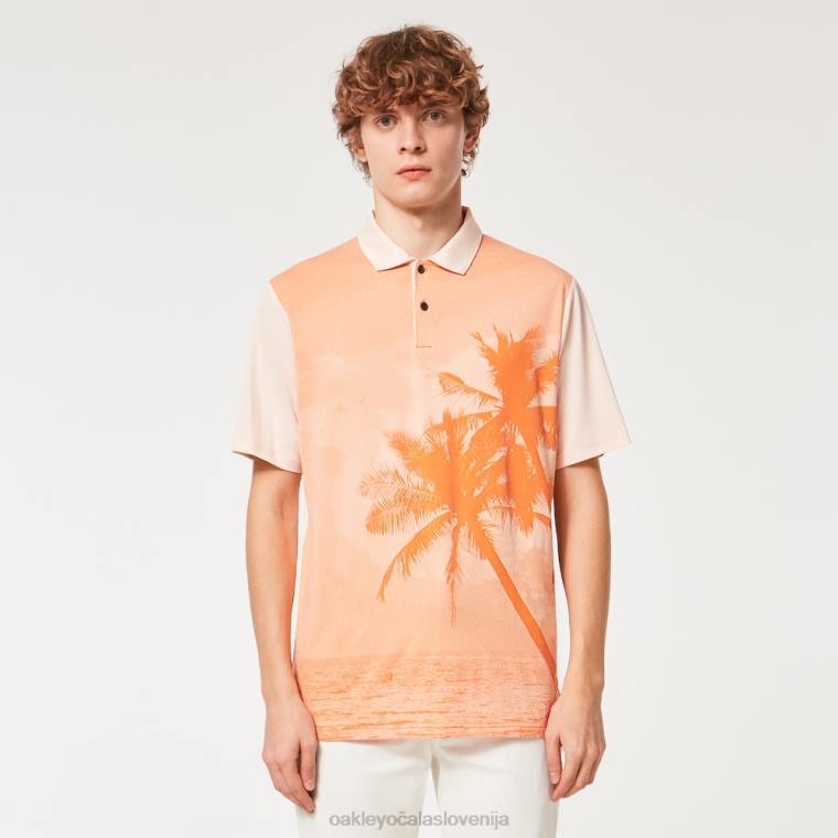 zmanjšati polo Oakley nežno oranžna 4J2B2179 oblačila