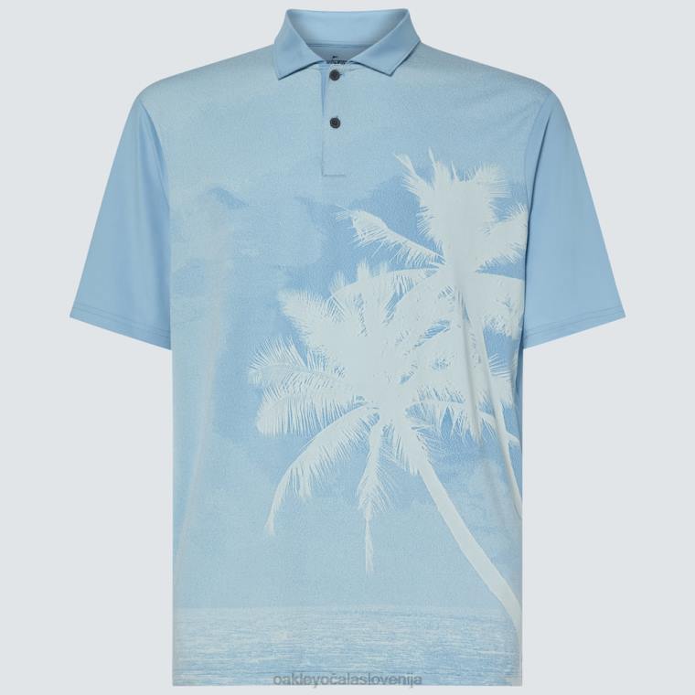 zmanjšati polo Oakley stonewash modra 4J2B2180 oblačila
