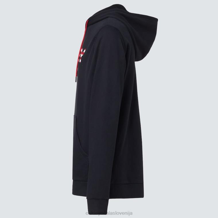 b1b po pulover s kapuco 2.0 Oakley črna/ameriška zastava 4J2B2473 oblačila