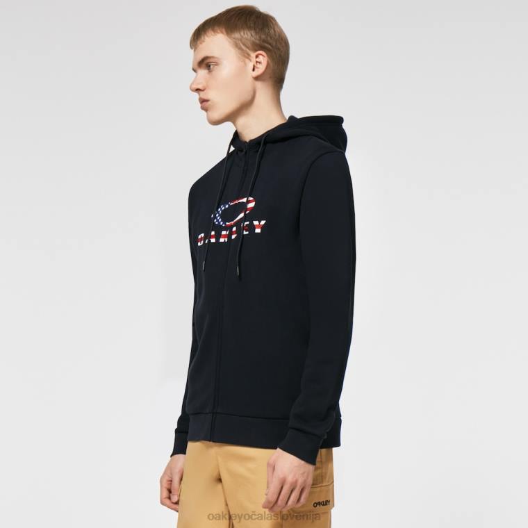 bark fz pulover s kapuco 2.0 Oakley črna/ameriška zastava 4J2B2253 oblačila