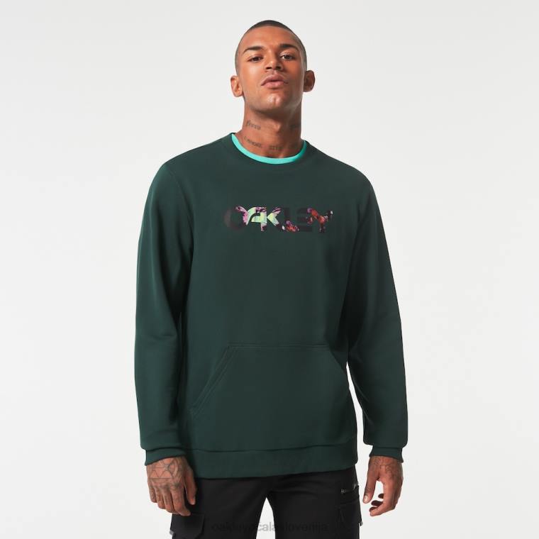 floral splash b1b crew Oakley lovec zelena 4J2B2125 oblačila