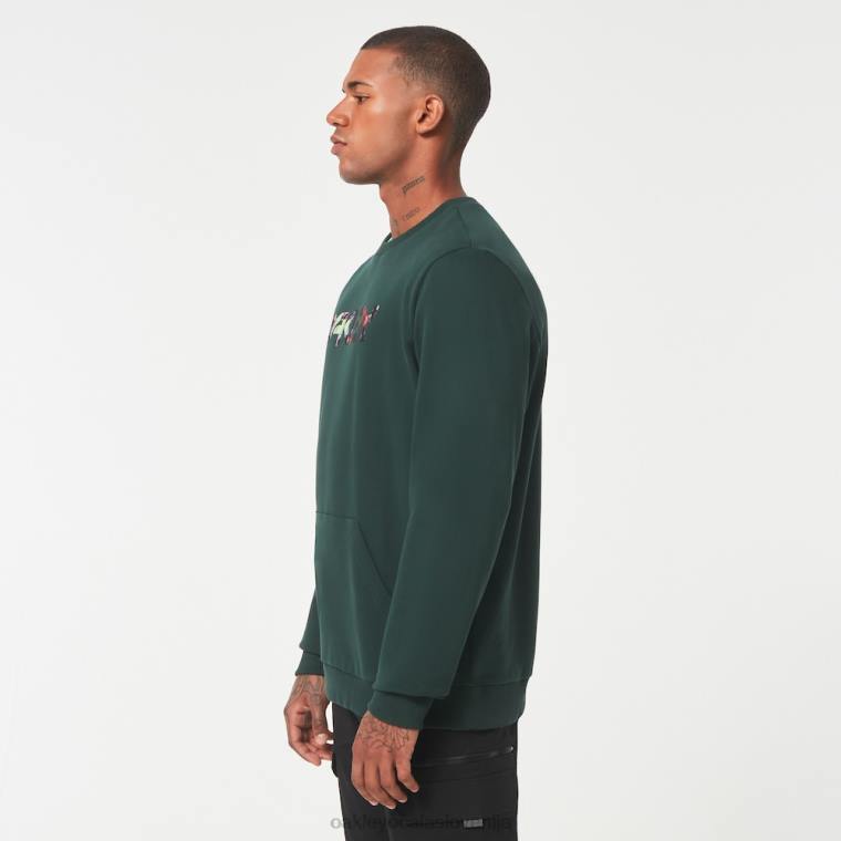 floral splash b1b crew Oakley lovec zelena 4J2B2125 oblačila