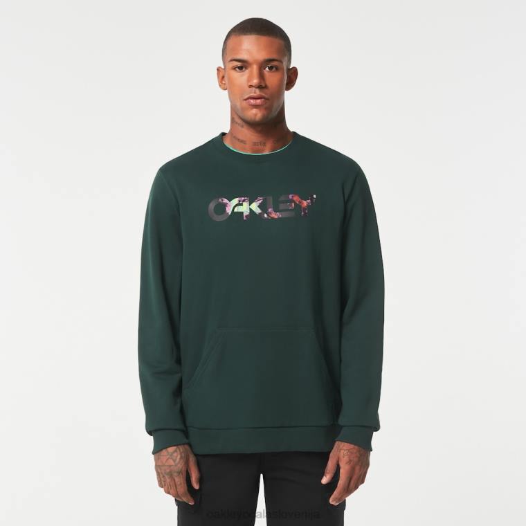 floral splash b1b crew Oakley lovec zelena 4J2B2125 oblačila