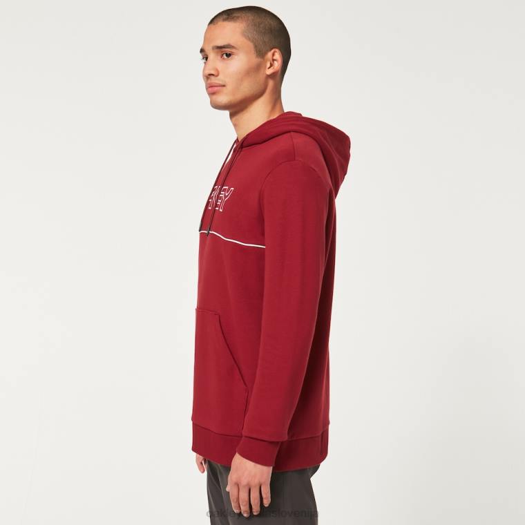 klubska hiša b1b po pulover s kapuco Oakley železno rdeče 4J2B2559 oblačila