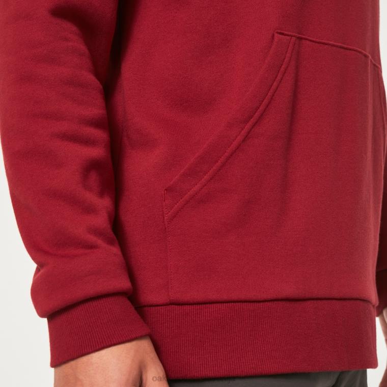 klubska hiša b1b po pulover s kapuco Oakley železno rdeče 4J2B2559 oblačila