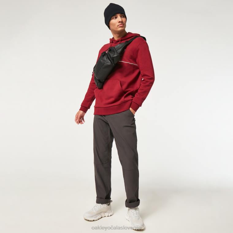klubska hiša b1b po pulover s kapuco Oakley železno rdeče 4J2B2559 oblačila