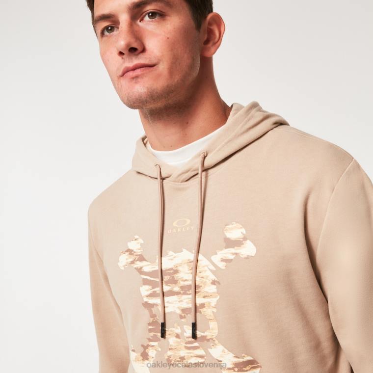 maskirni pulover s kapuco v obliki lobanje Oakley humus 4J2B2294 oblačila