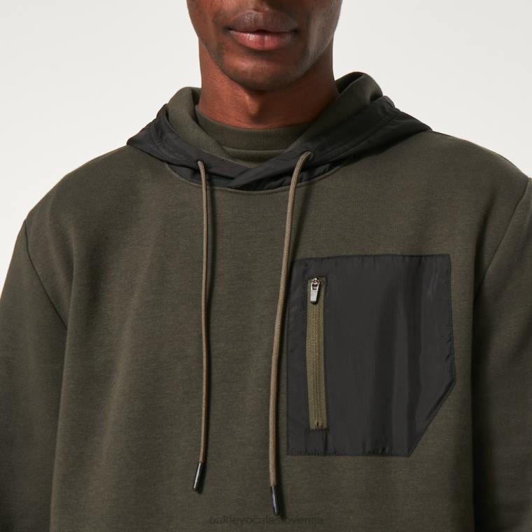 pulover s kapuco rc po Oakley nova temna krtača 4J2B2313 oblačila