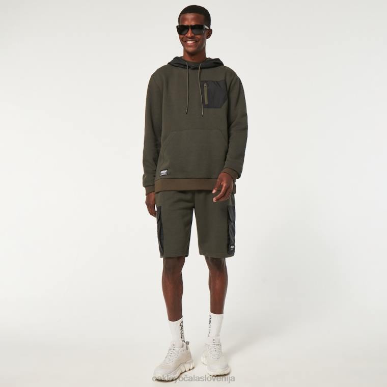 pulover s kapuco rc po Oakley nova temna krtača 4J2B2313 oblačila