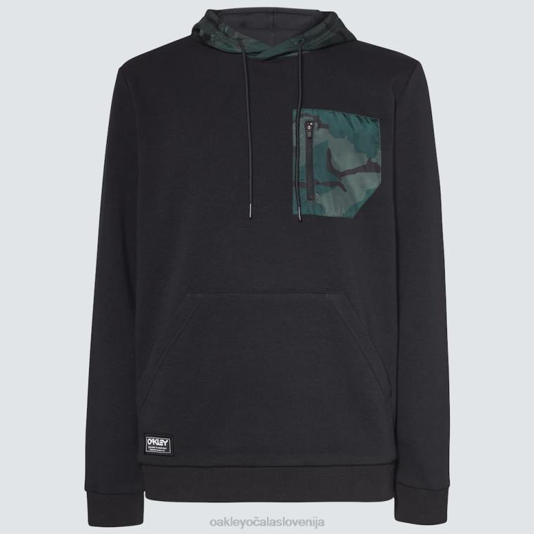 pulover s kapuco rc po Oakley črna/b1b camo hunter 4J2B2311 oblačila