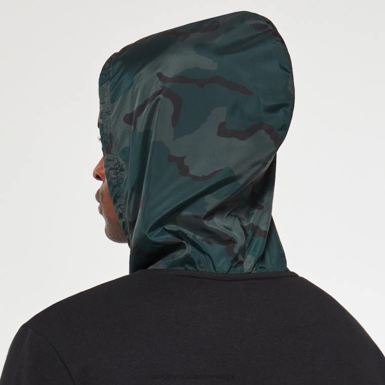 pulover s kapuco rc po Oakley črna/b1b camo hunter 4J2B2311 oblačila