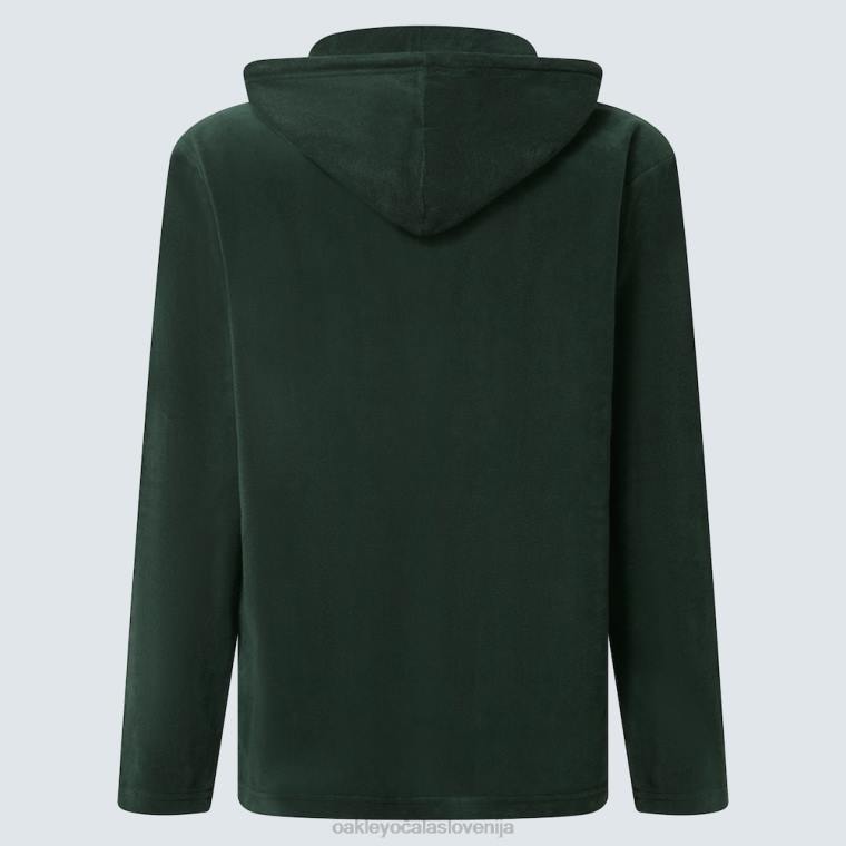 pulover s kapuco z zadrgo 1/4 Oakley lovec zelena 4J2B2237 oblačila